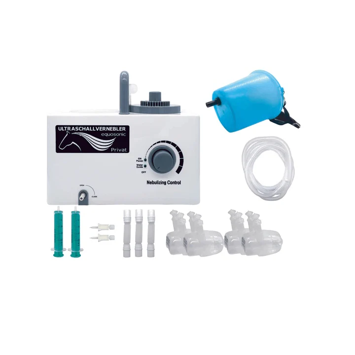 Inhalator für Pferde Equosonic Privat Starter Paket (Groß 10 Liter Volumen)