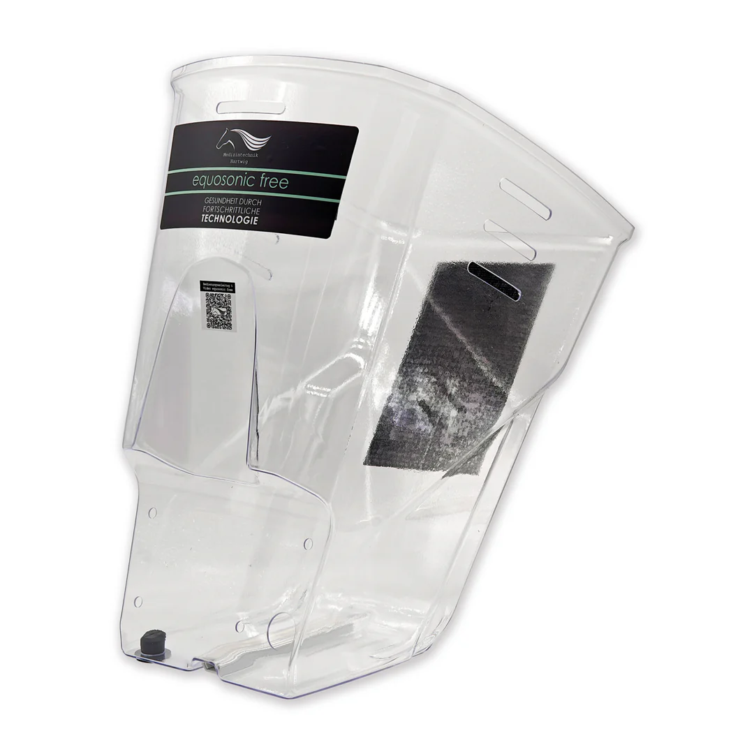 Ersatzmaske Equosonic Free (transparent kurz Pony/klein)